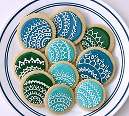 Diwali Ornament Cookies