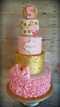 Peppa Pig Fairy Princess Cake 2