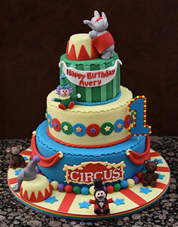 Star Performers Circus Cake