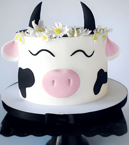 Adorable Cow Cake