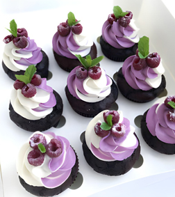 Berry Velvet Swirls