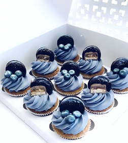 Blue Oreo Cupcakes