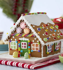 Candy Coated Gingerbread House