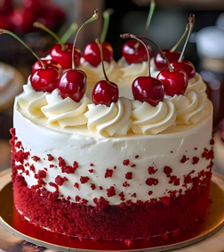 Cherry Christmas Cake