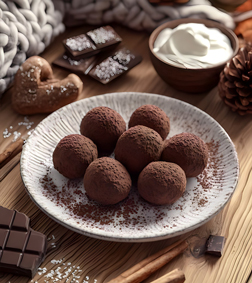 Cocoa Cloud Truffles