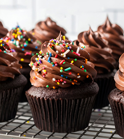 Colorburst Cupcakes