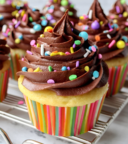 Confetti Joy Cupcakes