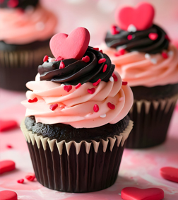 Cupid’s Charm Cupcakes