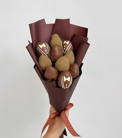 Dad's Dapper Strawberry Bouquet