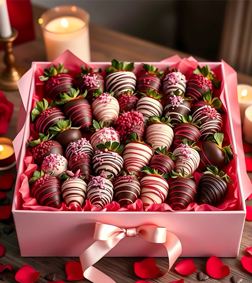 Dipped Strawberries of Love