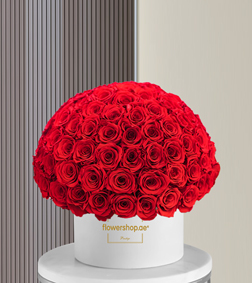 Endless Love Rose Hatbox