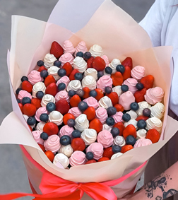 Exquisite Strawberry Bouquet