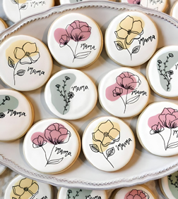 Floral Love for Mama Cookies