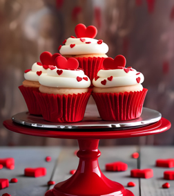 Heart-Packed Cupcakes