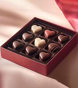 Heart-Shaped Chocolates