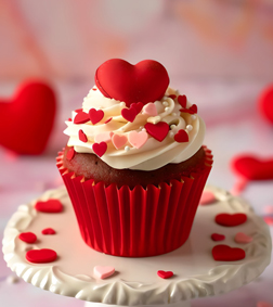 Heartfelt Treat Cupcakes