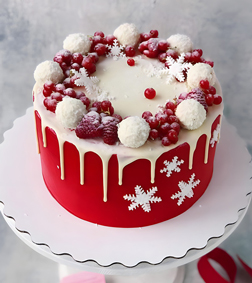 Holiday Glow Cake