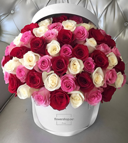 Rose Embrace Hatbox