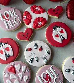 Ladybug Love Cookies