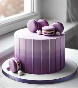 Lavender Paris Cake