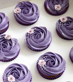 Lilac Love Cupcakes