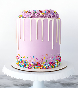 Lilac Opulence Cake