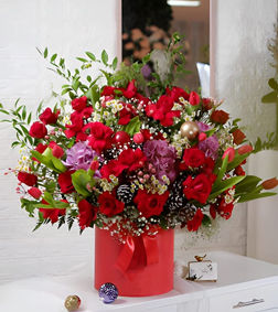 Liven Up Christmas Bouquet