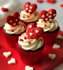 Love Overflow Cupcakes