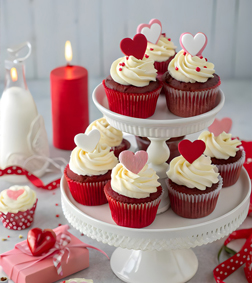 Love in Frosting Cupcakes