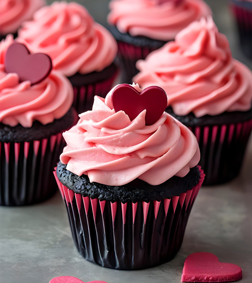 Lover’s Delight Cupcakes