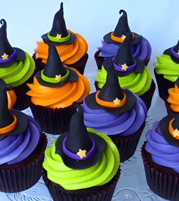 Midnight Spell Cupcakes