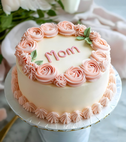 Mom’s Garden Pink Cake