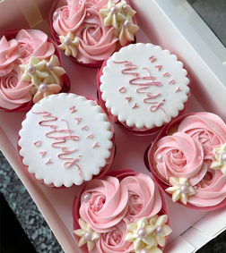 Mother’s Day Pastel Cupcakes