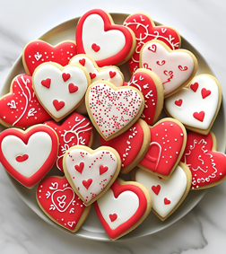 Passion Hearts Cookies