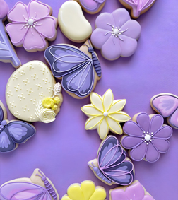 Pastel Meadow Cookies