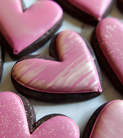 Pink Romance Cookies