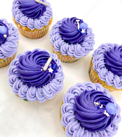 Purple Fantasy Cupcakes