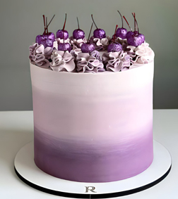 Purple Haze Ombre Cake