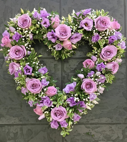 Purple Heart Rose Arrangement