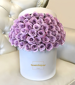 Purple Majesty Hatbox