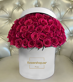 Rosy Splendor Hatbox