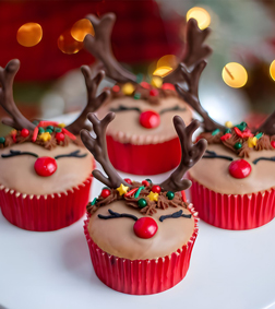 Rudolph Reindeer Cupcakes