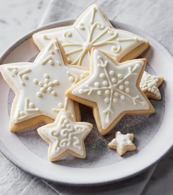 Snowflake Star Cookies