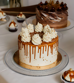 Sophisticated Swirls Cake