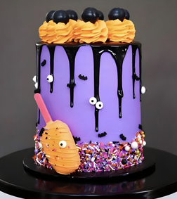 Spooky Spirit Cake