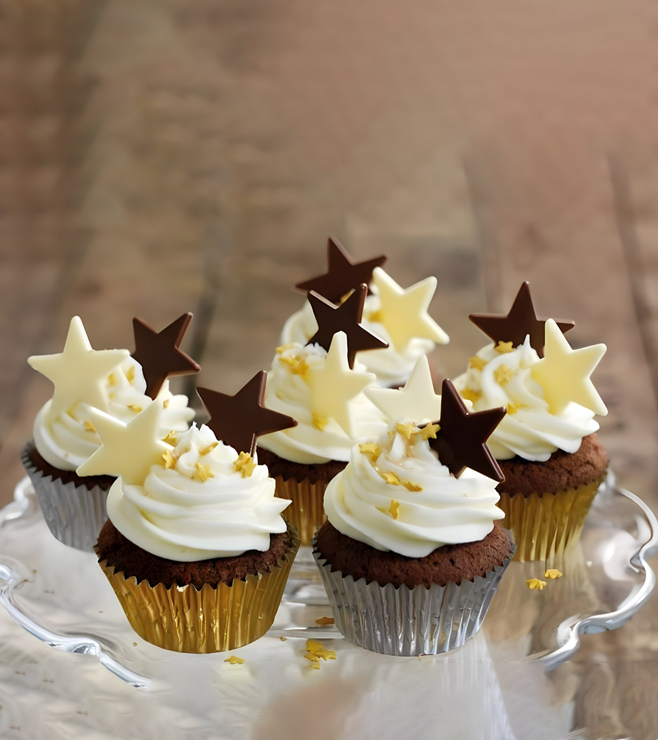 Starry Delight Cupcakes