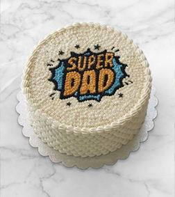 Super Dad White Cake