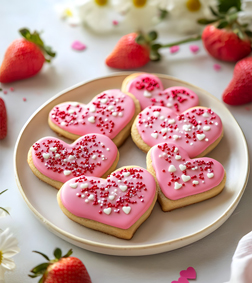 Sweetheart Confetti Cookies