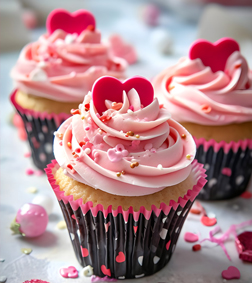 Sweetheart Temptation Cupcakes