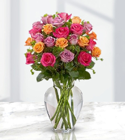 Vibrant Rose Medley